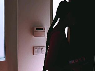 Big ass Colombian slut deepthroats big cock.