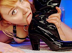 sloppy spitty bj creampie asmr audio - shannon heels 😍