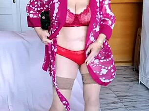 MariaOld craves your cock! Watch me tease with my big tits and tight holes, ready for you!