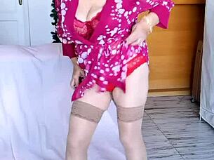 MariaOld craves your cock! Watch me tease with my big tits and tight holes, ready for you!