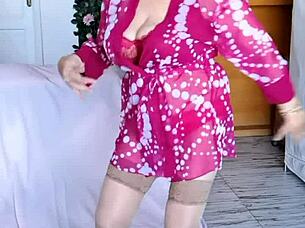 MariaOld craves your cock! Watch me tease with my big tits and tight holes, ready for you!