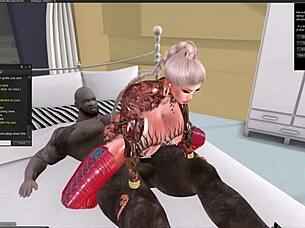 Addicted To Black Bull's Monster Cock Creampie?