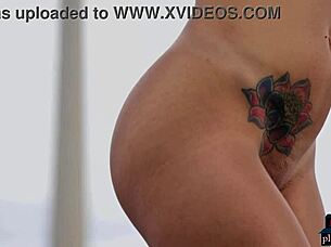 Petite Latina Teen 18+ Model Blonde Toni Maria Solo Striptease For Playboy