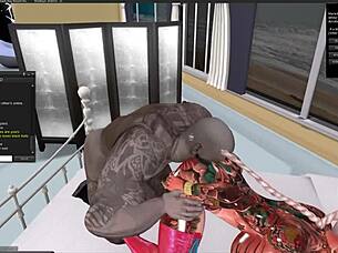 Addicted To Black Bull's Monster Cock Creampie?