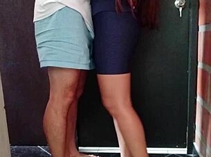 Stepsister In Stockings Fucked Hard On Bed!