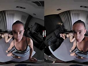 Dark room vr - shh we are cumming