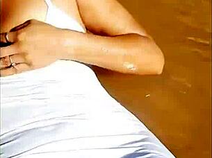 Teen 18+ College Friend Rides Ass In Outdoor Hentai