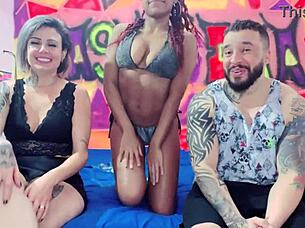 can the little slut handle two big cocks?