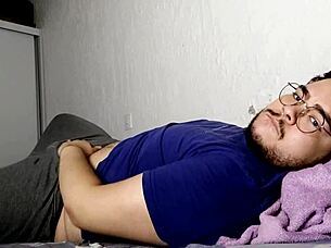 why is this chubby gay guy so naughty alone?