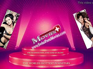 Blonde teen gets double fucked in the dungeon