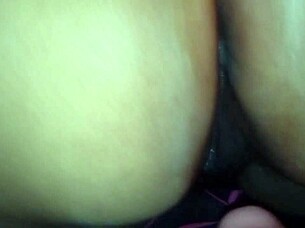 big booty doggystyle gets12 inch dildo cock