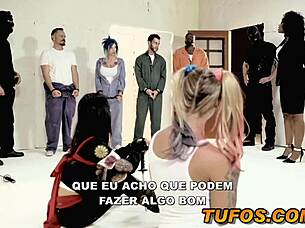 Harley Quinn And Katana In Lesbian Scene