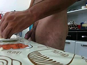 Manau shows off his beautiful dick in gay action