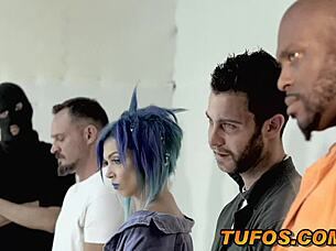 Harley Quinn And Katana In Lesbian Scene