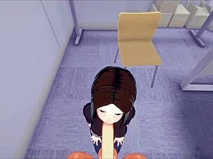 samsung sam gets pov facial before table fuck!