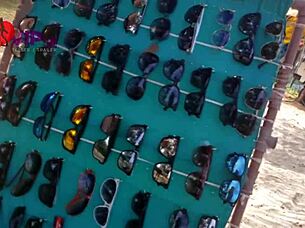 Cristina Almeida Teases With Cameltoe On Beach