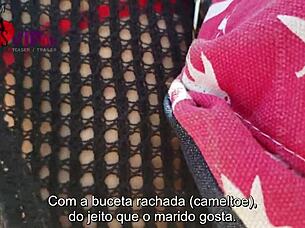 Cristina Almeida Teases With Cameltoe On Beach