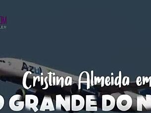 Cristina Almeida Teases With Cameltoe On Beach