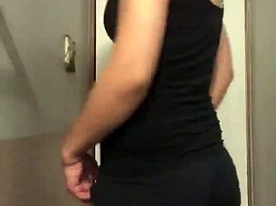 Sexy Petite Teen Teases with Spandex