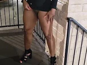 Caught Peeing? Master Shoots Cum In Mouth