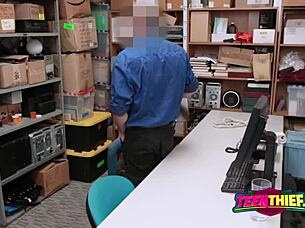 Blonde petite Kasey Miller confesses in rough roleplay 😏