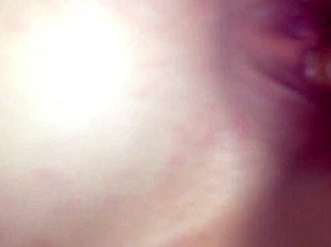 I was fucking my chick from a bottom view perspective