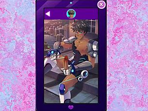 In this anime hentai, the hero saves the world by flirting with powerful allies.