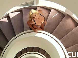 Christie Stevens Gets Ass Gaped Hard in POV Cumshot