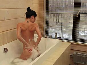 Petite amelie b bathing 😘