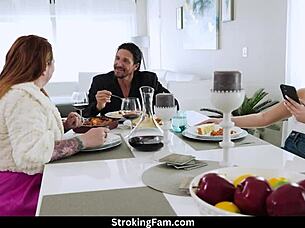 step family fun with tina melt riding tommy gunn