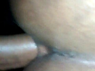 Black shemale amateur cock action.