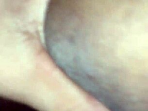 Black shemale amateur cock action.