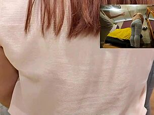 Colombian Milf Groped For Money