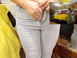 Colombian Milf Groped For Money