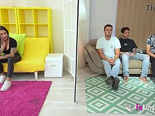 Spanish Babe Milks Cock Dry