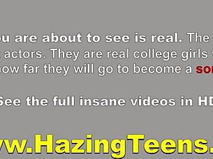 Young 18+ Blonde Performs Mad Lesbian Tasks, Muff Diving Pussy Cunilingus On Shaved Hairless Big Tits!