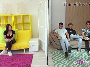 Spanish Babe Milks Cock Dry