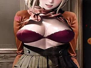Hentai Gameplay: Ashley Waifu in Resident Evil 4 Creampie POV Scene