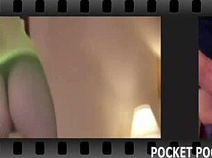 Cameron bounces her ass right in your face.