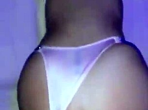 blonde with braids takes it hard doggystyle