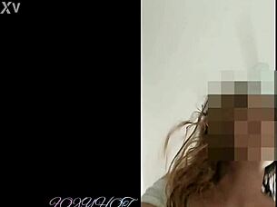 husband leaves so neighbor fucks her and debuts new big tits