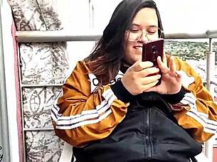 Neighbors Watch Me Fuck My Stepsister on the Balcony