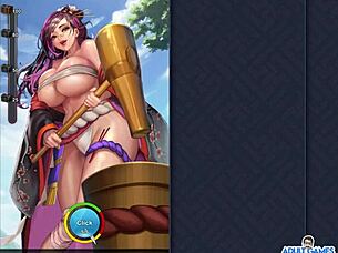 want to tit fuck tenka's big boobies in this kinky game?