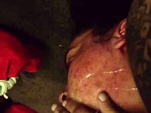 Sloppy Wet Deep Throat Blowjob On Monster Cock