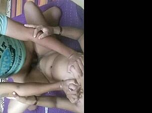 Man Fucks Maid When Home Alone With Erect Cock