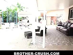 Little Stepbrother Teaches How To Suck And Ride Raw