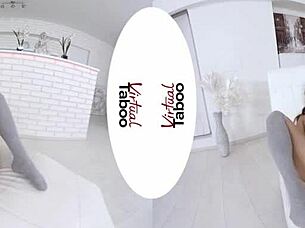 Virtual taboo adventure with kitty rhapsody unfolds in pov