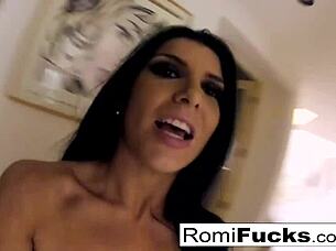 romi gets fucked hard by derrick after shoot