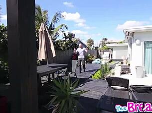 watch kira adams get her pussy fucked sideways with leg up