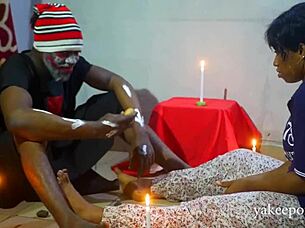 yakee's hot homemade video features a group threesome with amateurs and cumshot